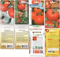 Пакетики семян томатов
